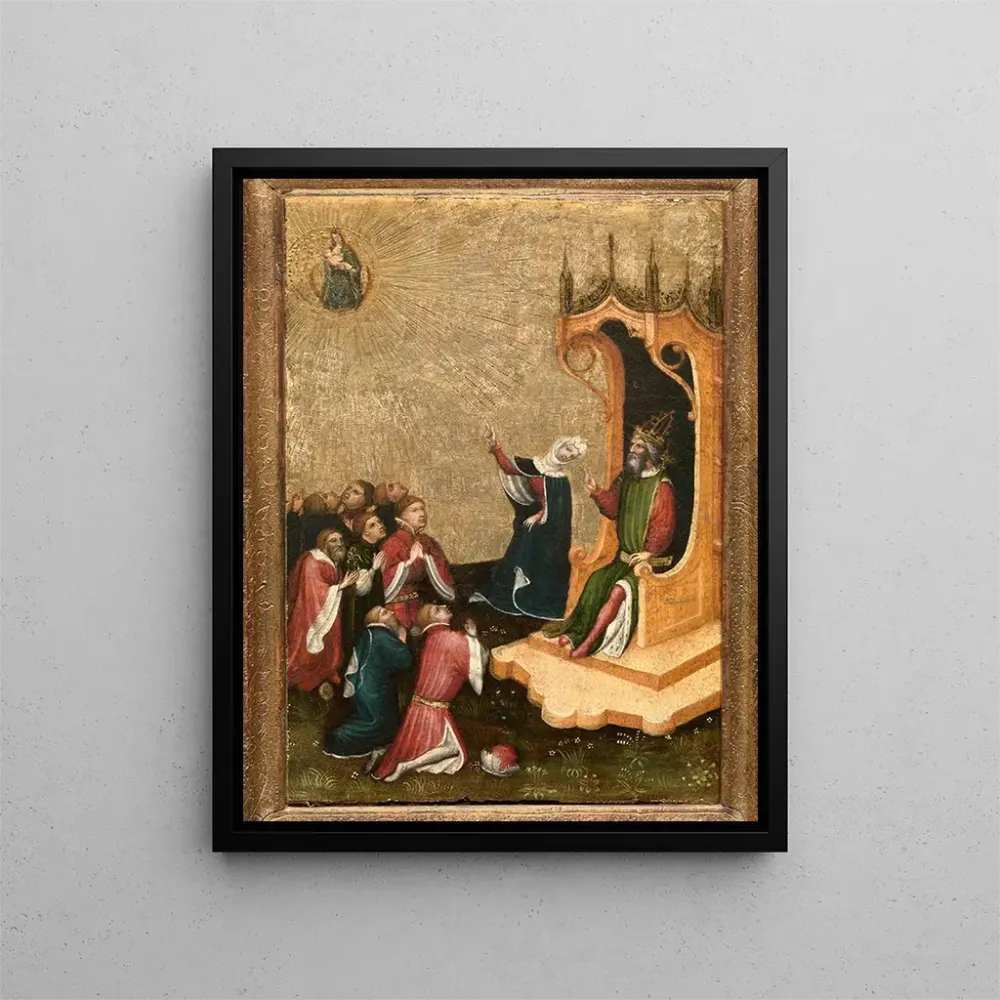 Gemälde Auguste und die sibyllinische Tiburtine - Anonym | Kunstdruck
