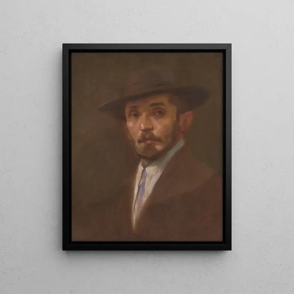 Gemälde Autoportrait - Milan Thomka Mitrovsk | Kunstdruck