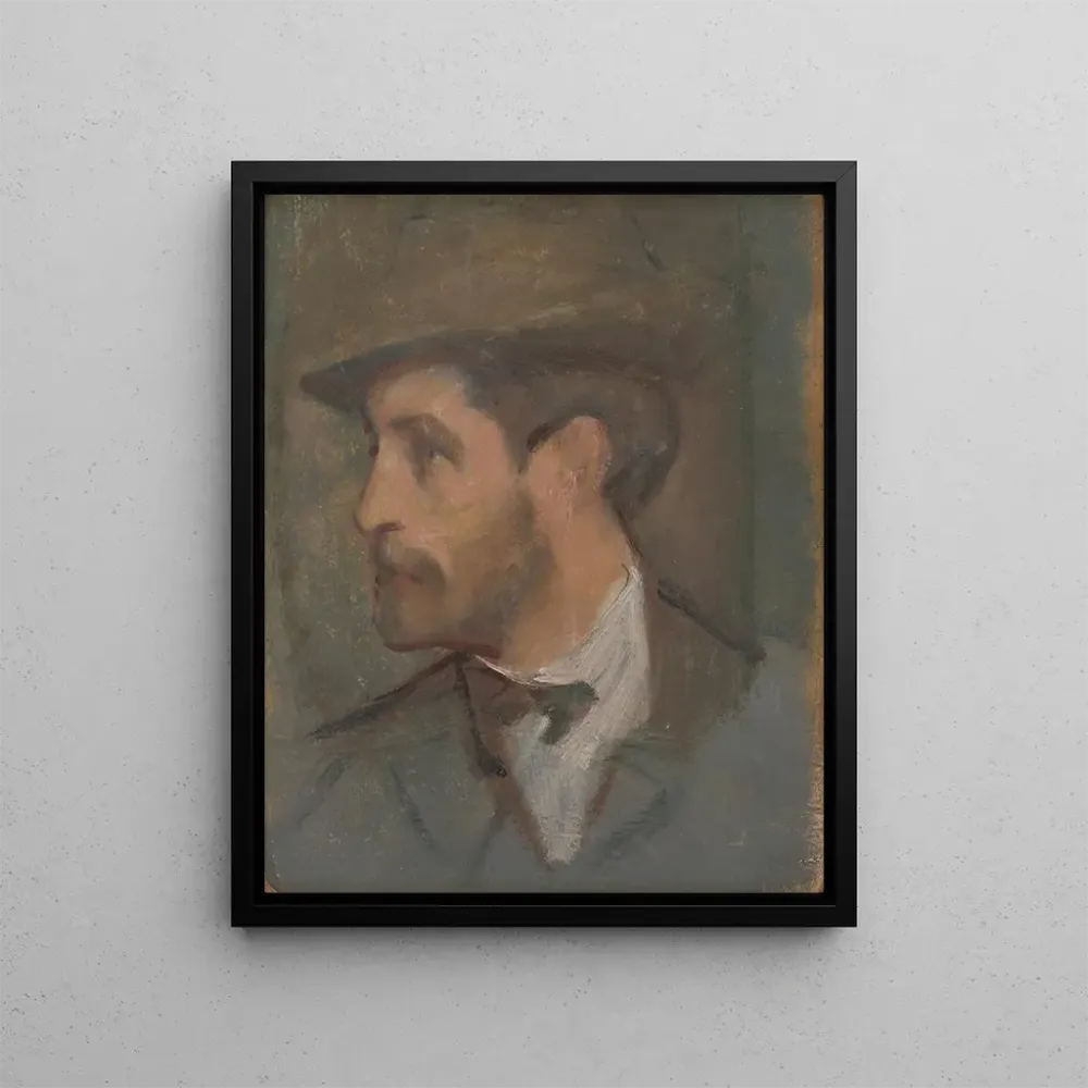 Gemälde Autoportrait - Milan Thomka Mitrovsk | Kunstdruck