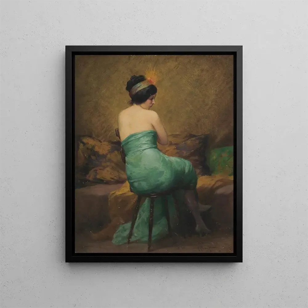 Gemälde Le Bandeau à plumes - Albert Joseph Pénot | Kunstdruck