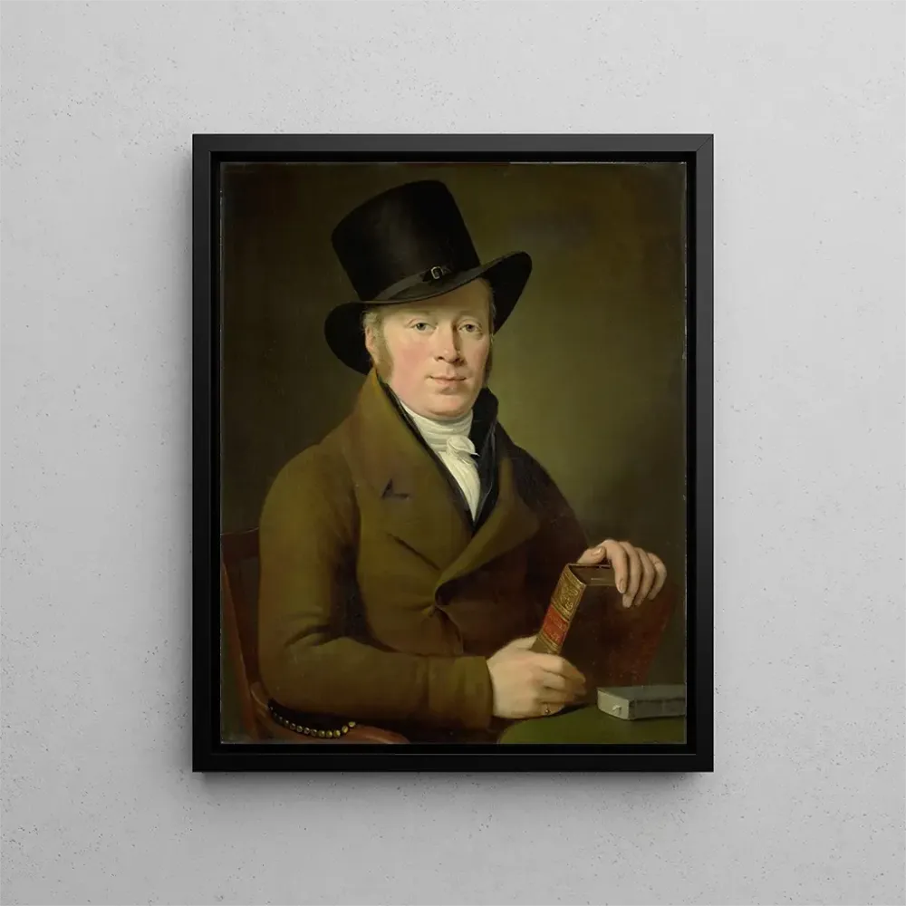 Gemälde Barend Klijn Barendsz 1774-1829 Dichter - Adriaan de Lelie | Kunstdruck
