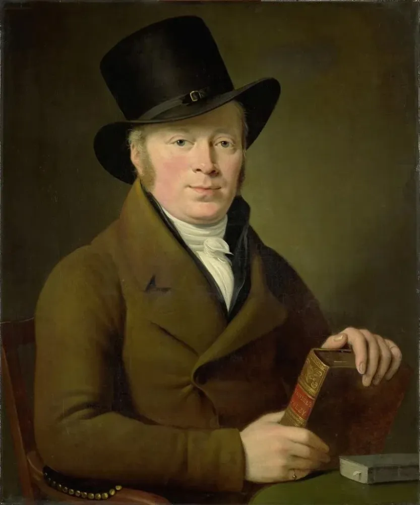 Gemälde Barend Klijn Barendsz 1774-1829 Dichter - Adriaan de Lelie | Kunstdruck