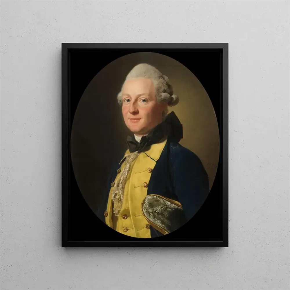 Gemälde Baron Carl Adam Wachtmeister - Alexander Roslin | Kunstdruck