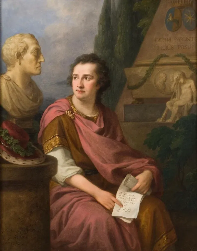 Gemälde Baron Gustave Adolf Reuterholm - Angelica Kauffman | Kunstdruck