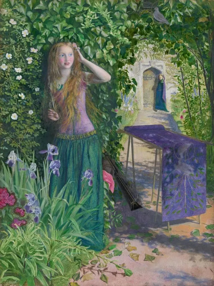Gemälde Belle Rosamund - Arthur Hughes | Kunstdruck