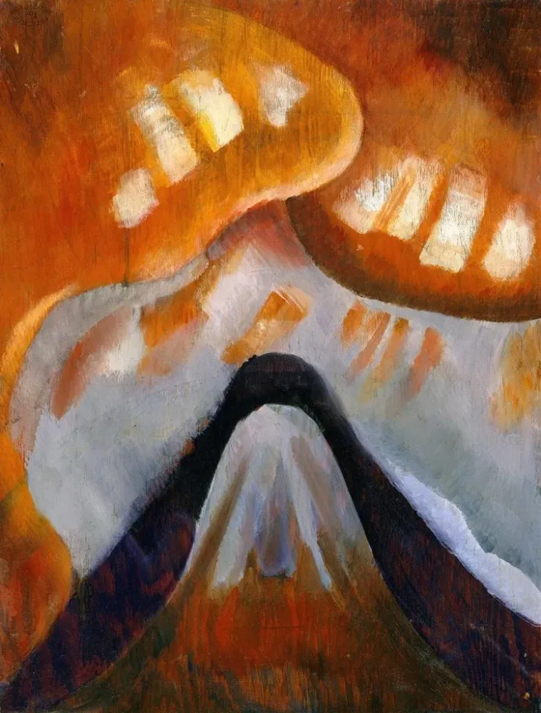 Gemälde Berg und Himmel - Arthur Dove | Kunstdruck