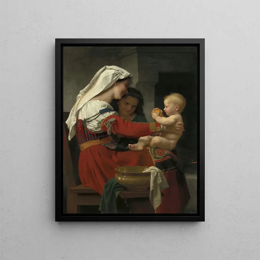 Gemälde Bewunderung der Mutterschaft - William Bouguereau | Kunstdruck