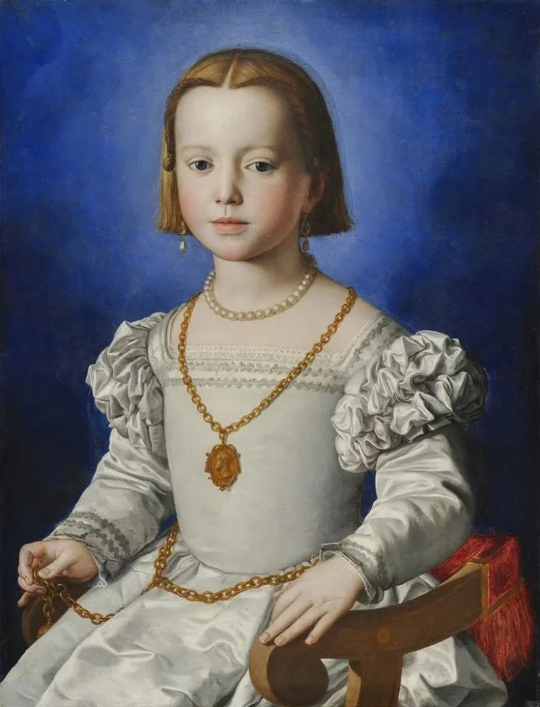 Gemälde Bia di Cosimo de Medici - Agnolo Bronzino | Kunstdruck