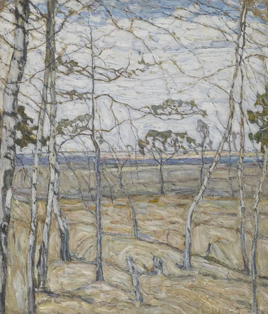 Gemälde Birken - Abraham Manievich | Kunstdruck
