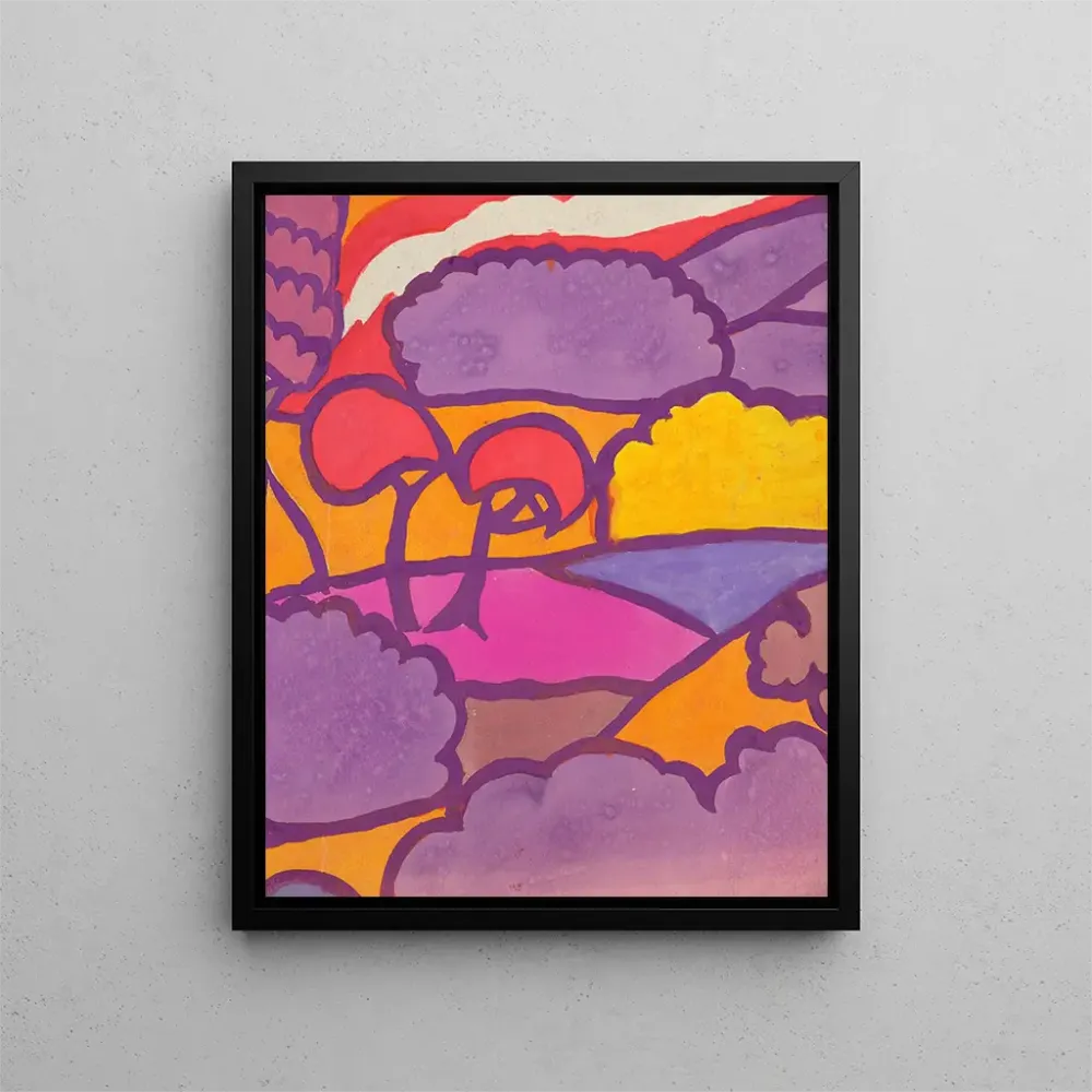Gemälde Bisamberg - Anonym | Kunstdruck