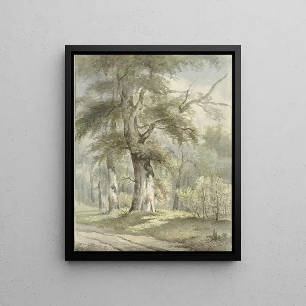 Gemälde Blick auf den Wald - Arnoldus Johannes Eymer | Kunstdruck