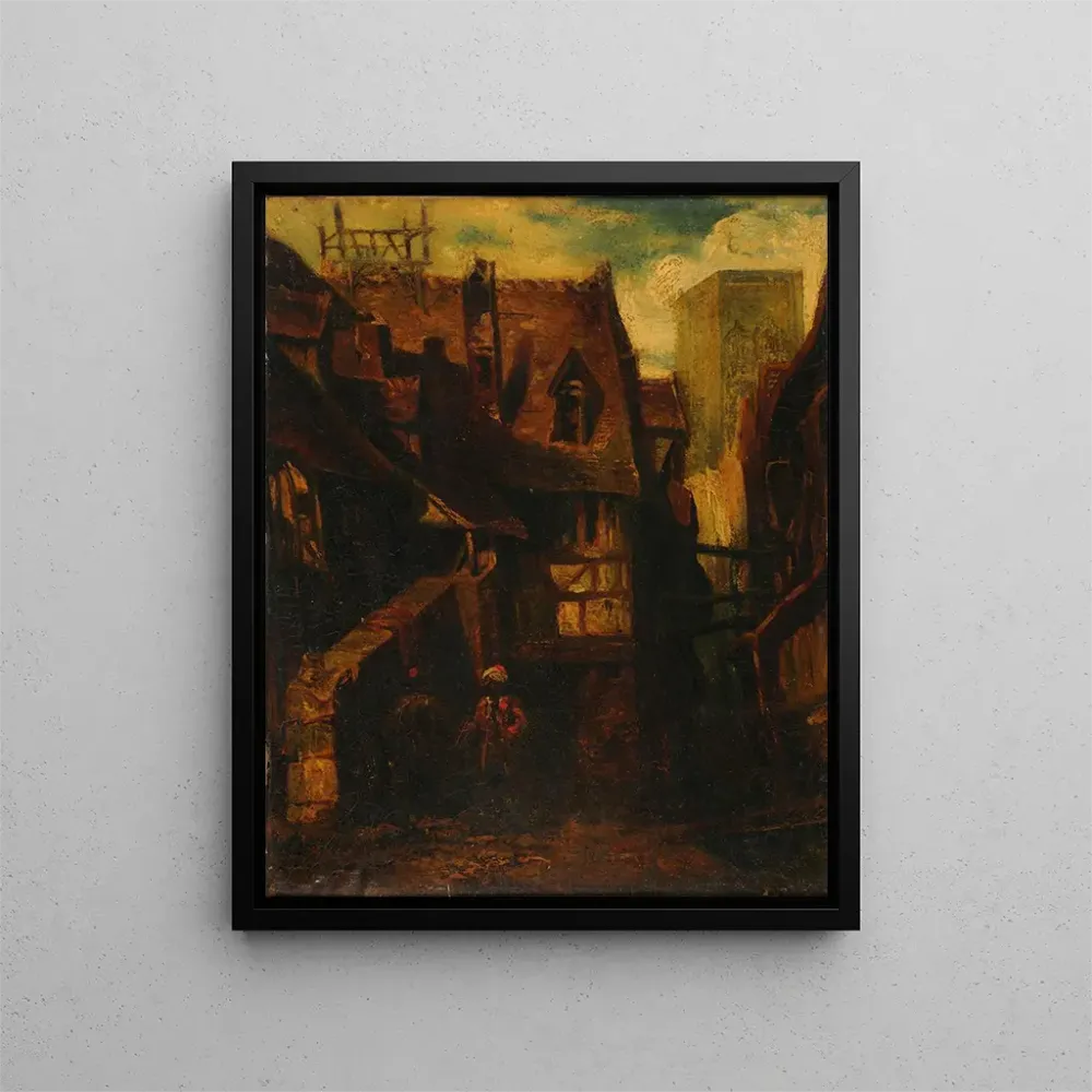 Gemälde Blick nach Osten - Alexandre-Gabriel Decamps | Kunstdruck