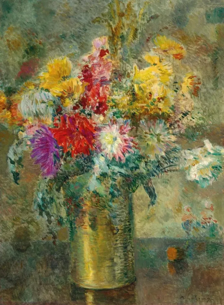 Gemälde Blumenstrauß - Albert Lebourg | Kunstdruck
