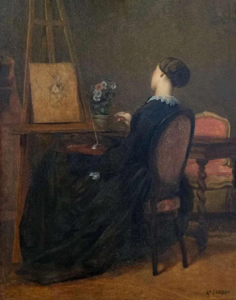 Gemälde Blumenstudie - Armand Cambon | Kunstdruck