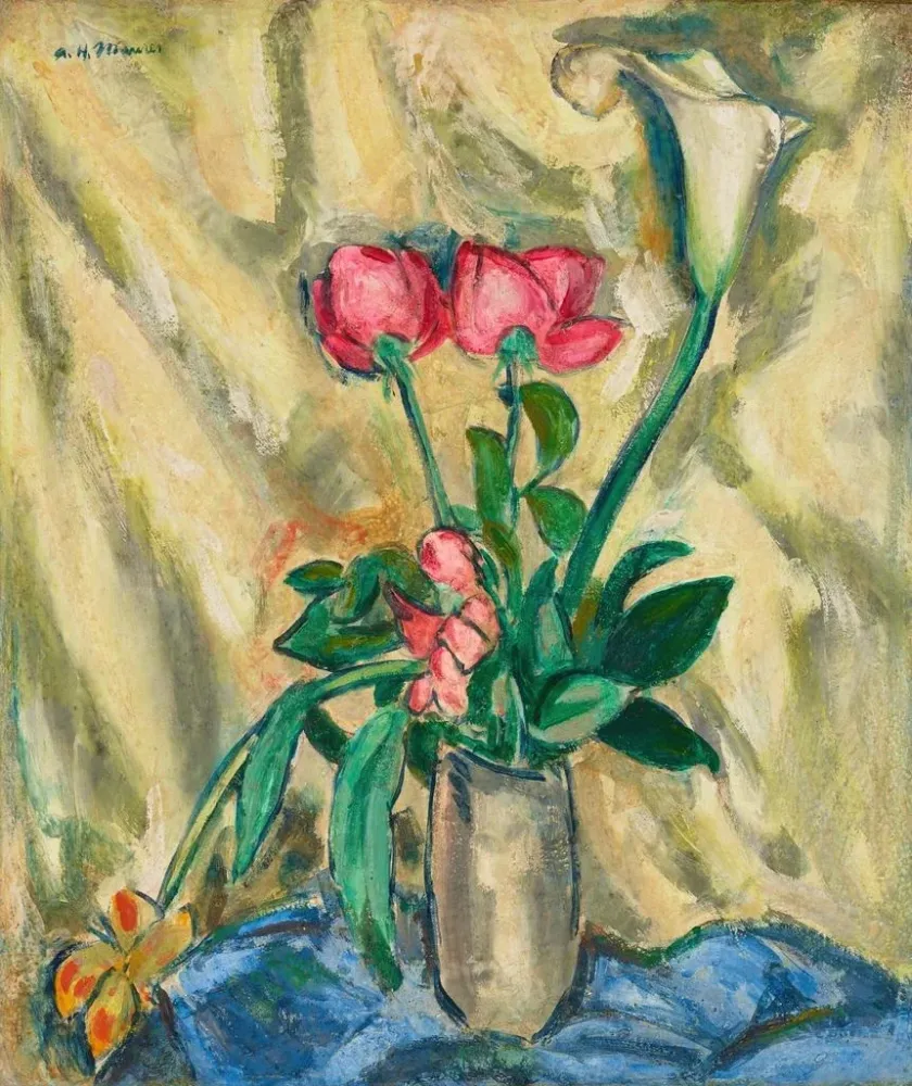 Gemälde Blumenvasen - Alfred Henry Maurer | Kunstdruck
