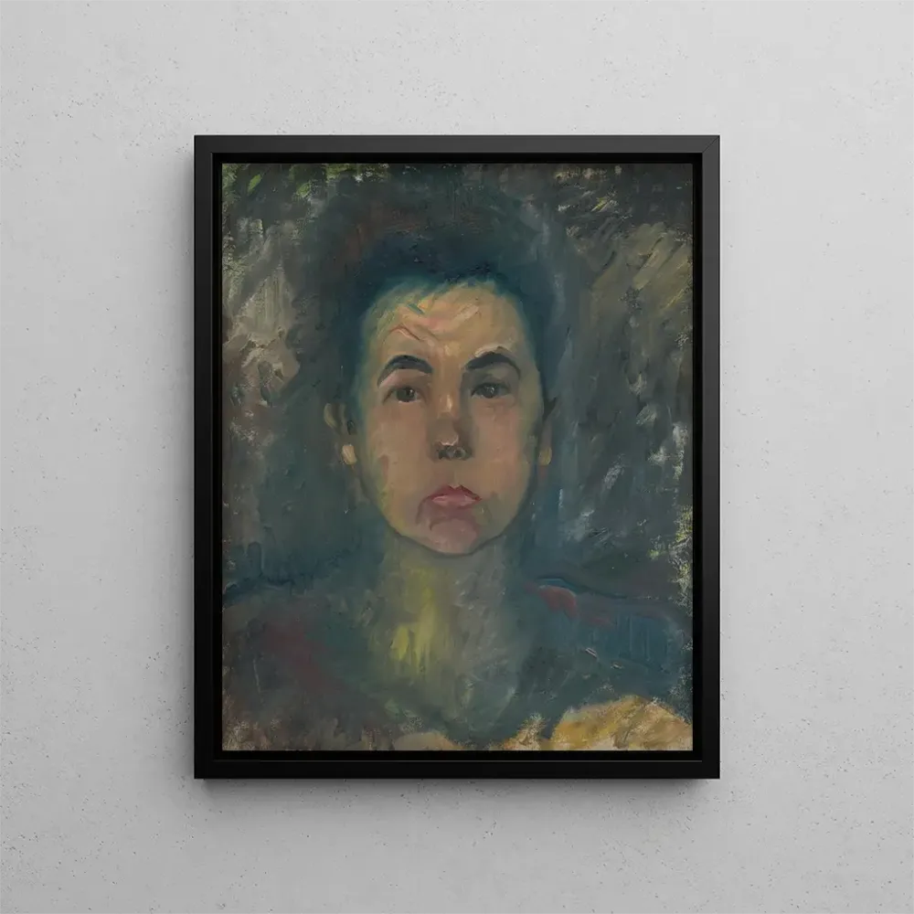 Gemälde Büste einer Frau - Arnold Peter Weisz-Kubínč | Kunstdruck