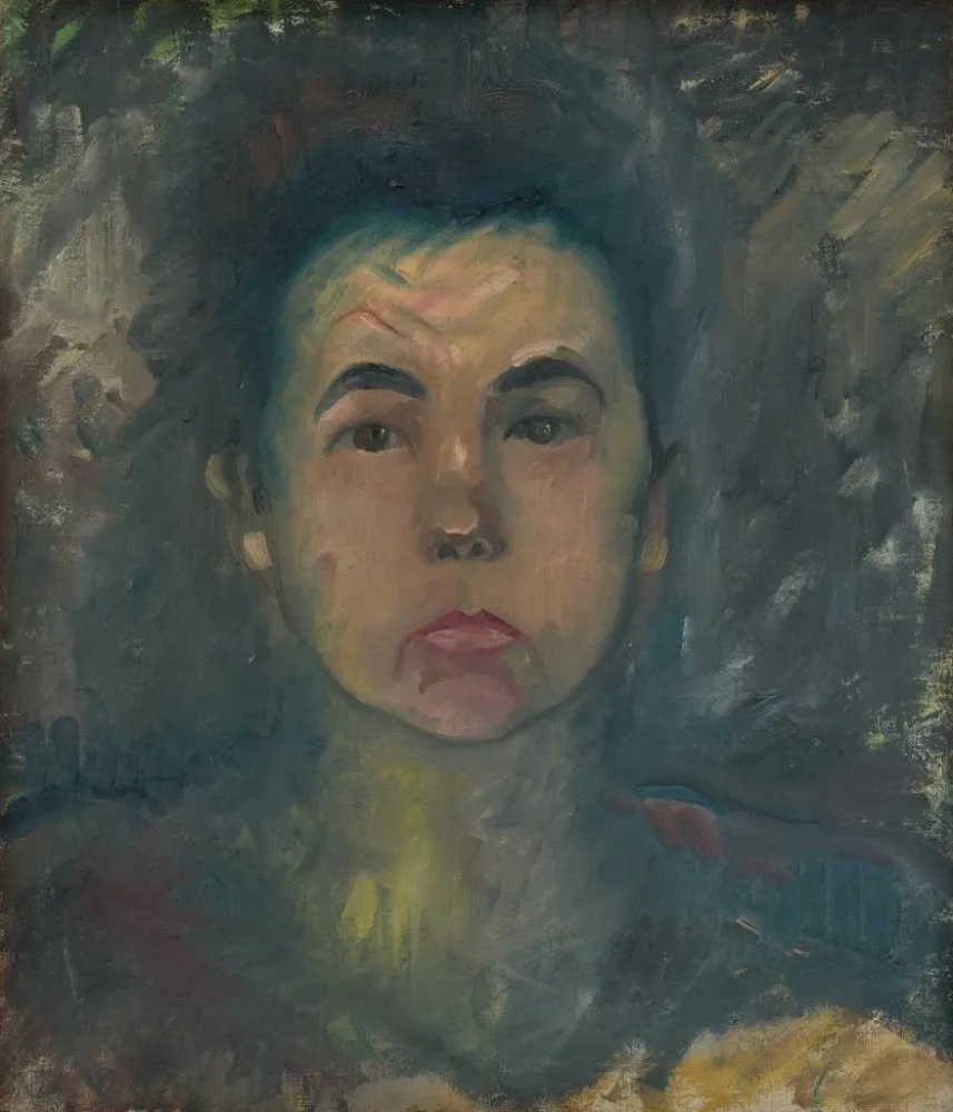 Gemälde Büste einer Frau - Arnold Peter Weisz-Kubínč | Kunstdruck