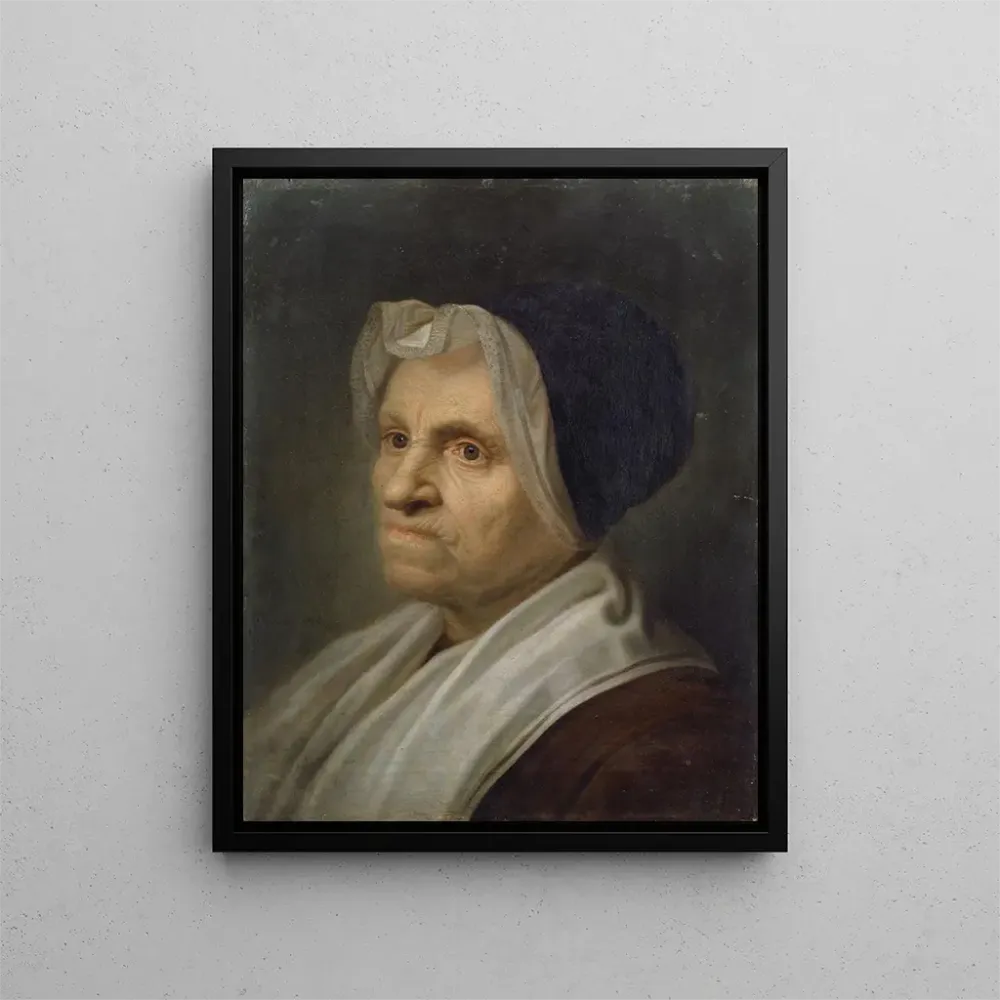 Gemälde Buste einer alten Frau - Balthasar Denner | Kunstdruck