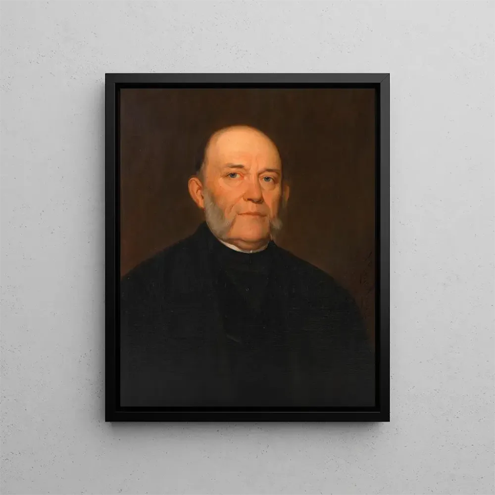 Gemälde Carl von Rokitansky Pathologe Politiker und Philosoph - August Georg Mayer