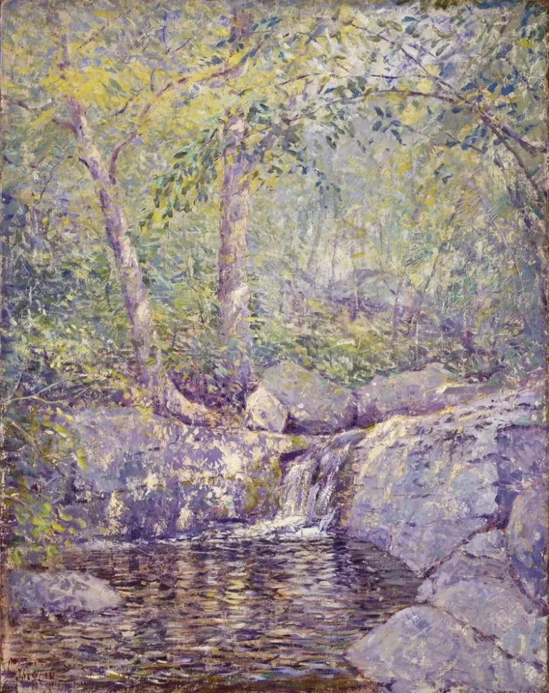 Gemälde La Cascade - Addison Thomas Millar | Kunstdruck