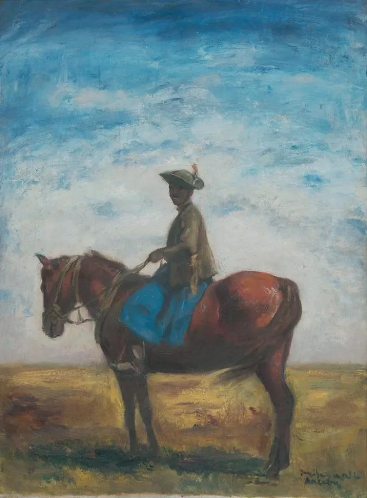 Gemälde Cavalier - Béla Iványi-Grünwald | Kunstdruck