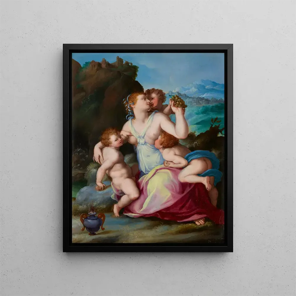 Gemälde Charité - Alessandro Allori | Kunstdruck