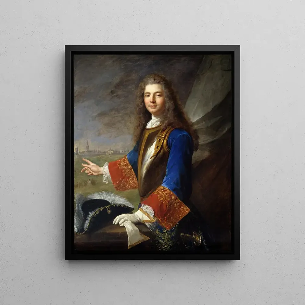 Gemälde Charles François Marie de Custine Chevalier de Wiltz - Alexis Simon Belle | Kunstdruck