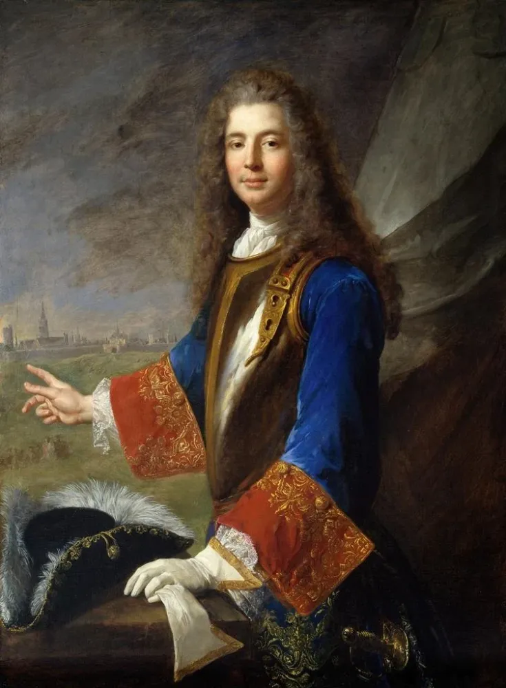 Gemälde Charles François Marie de Custine Chevalier de Wiltz - Alexis Simon Belle | Kunstdruck