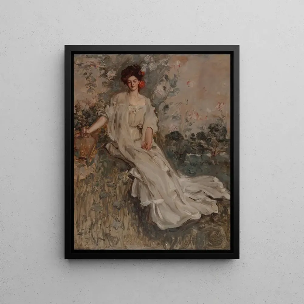 Gemälde Charlotte Fairchild - Albert Beck Wenzell | Kunstdruck