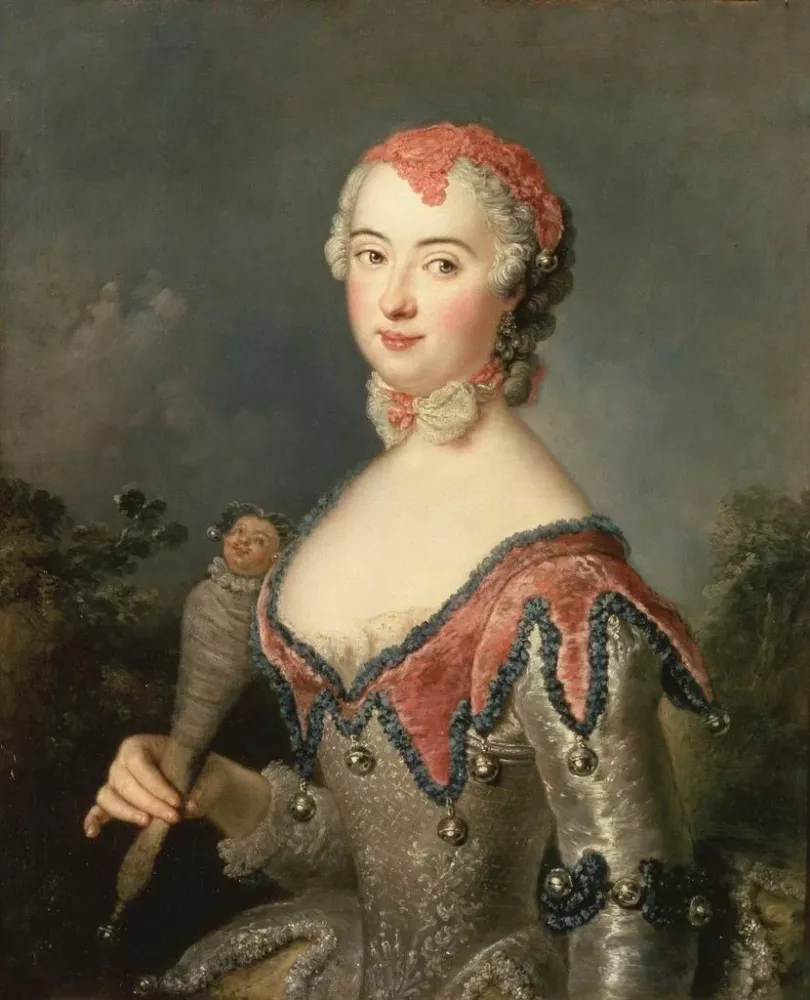 Gemälde Charlotte Fredrika Sparre - Antoine Pesne | Kunstdruck
