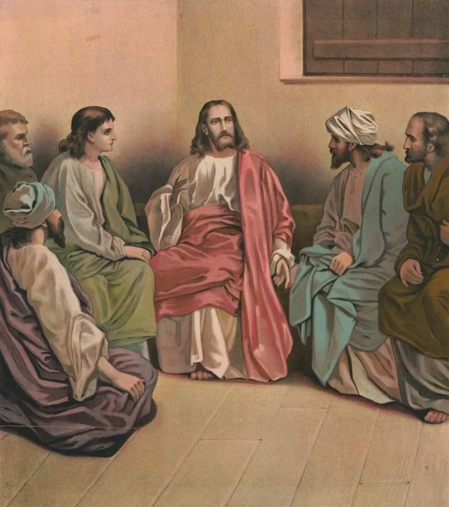 Gemälde Christ tröstet seine Jünger - Harris Jones Co | Kunstdruck