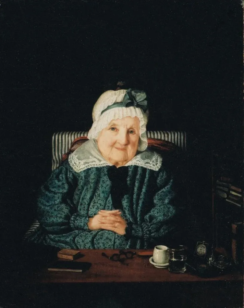 Gemälde Christina Augusta von Fersen - Amalia Lindegren