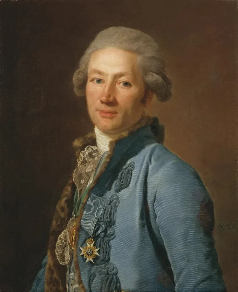 Gemälde Christopher Bogislaus Zibet - Alexander Roslin | Kunstdruck