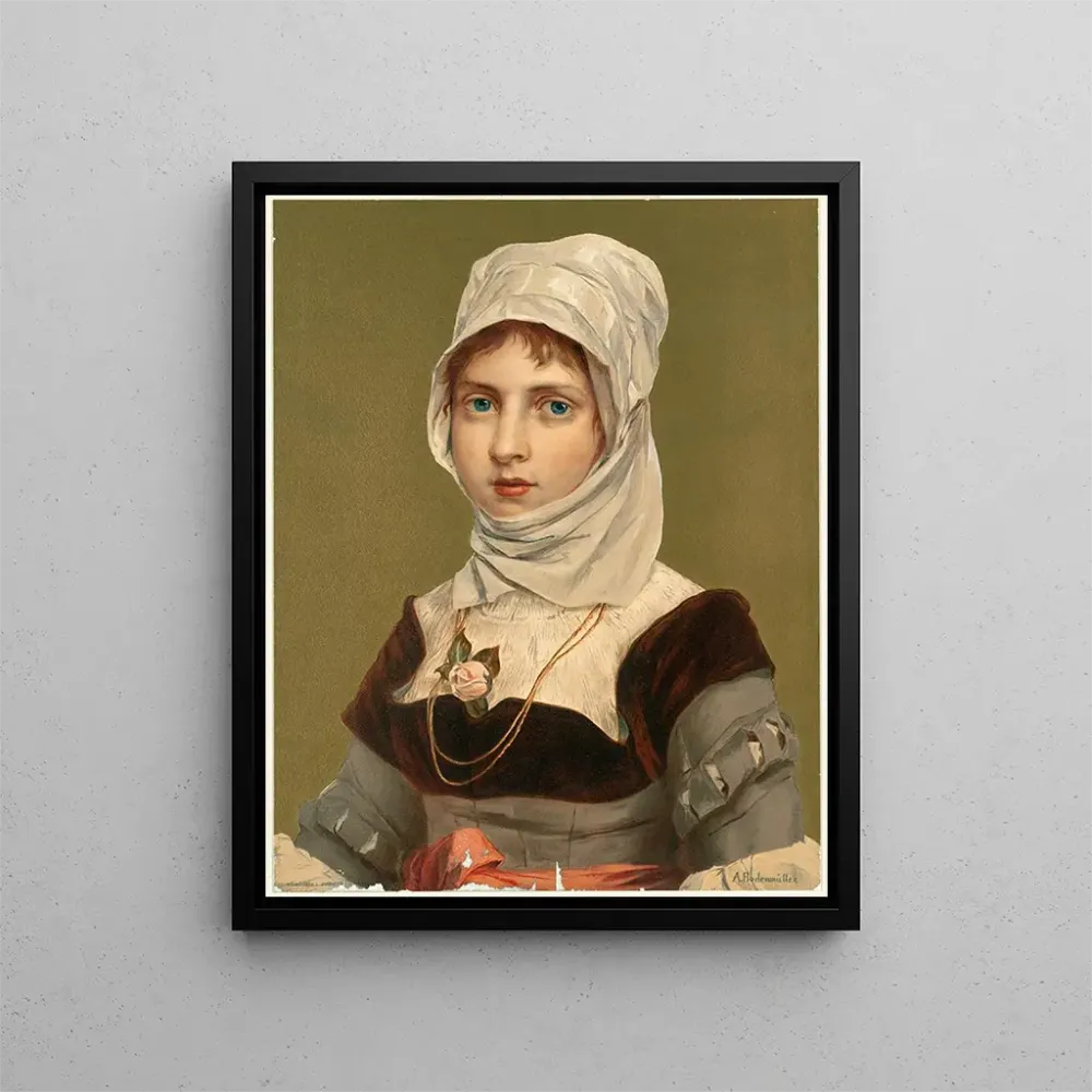 Gemälde Citoyenne Frau Chef - Alphons Bodenmüller | Kunstdruck
