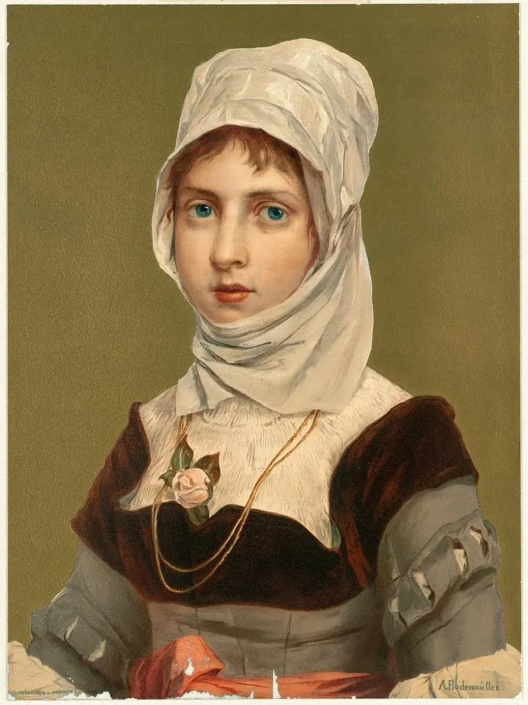 Gemälde Citoyenne Frau Chef - Alphons Bodenmüller | Kunstdruck