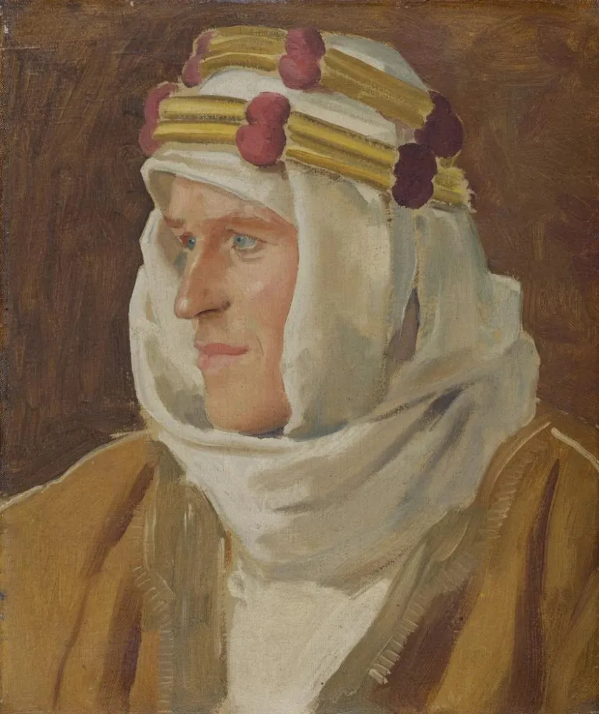 Gemälde Colonel Thomas Edward Lawrence - Augustus John | Kunstdruck