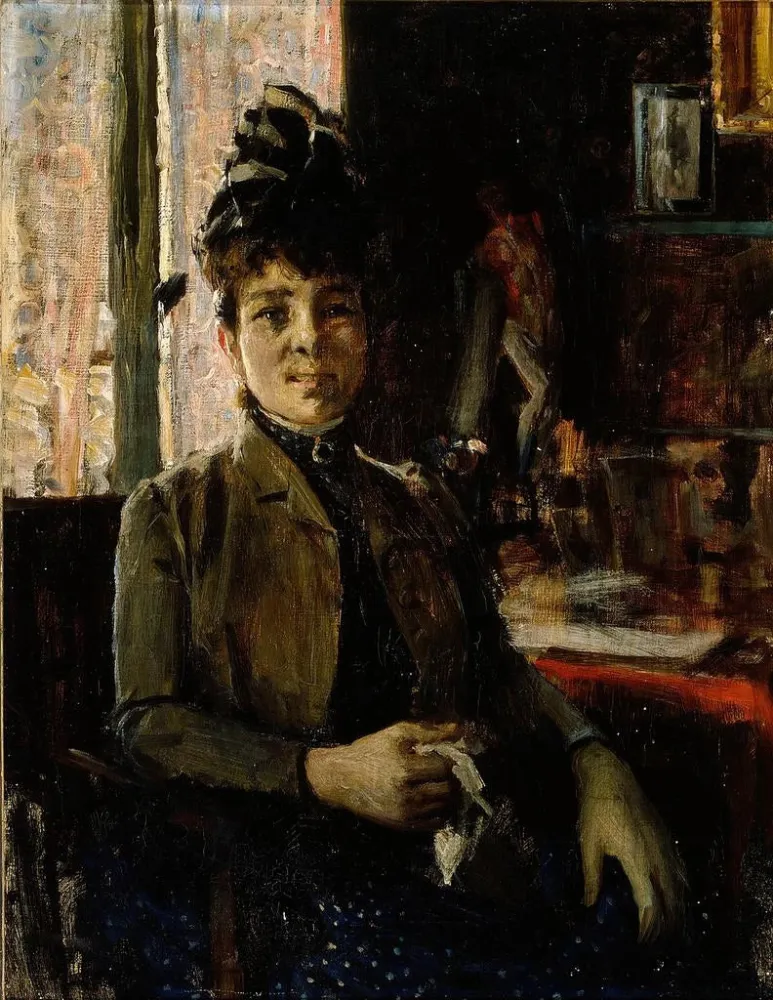 Gemälde Comtesse Berthe de Vallombreuse - Akseli Gallen-Kallela | Kunstdruck