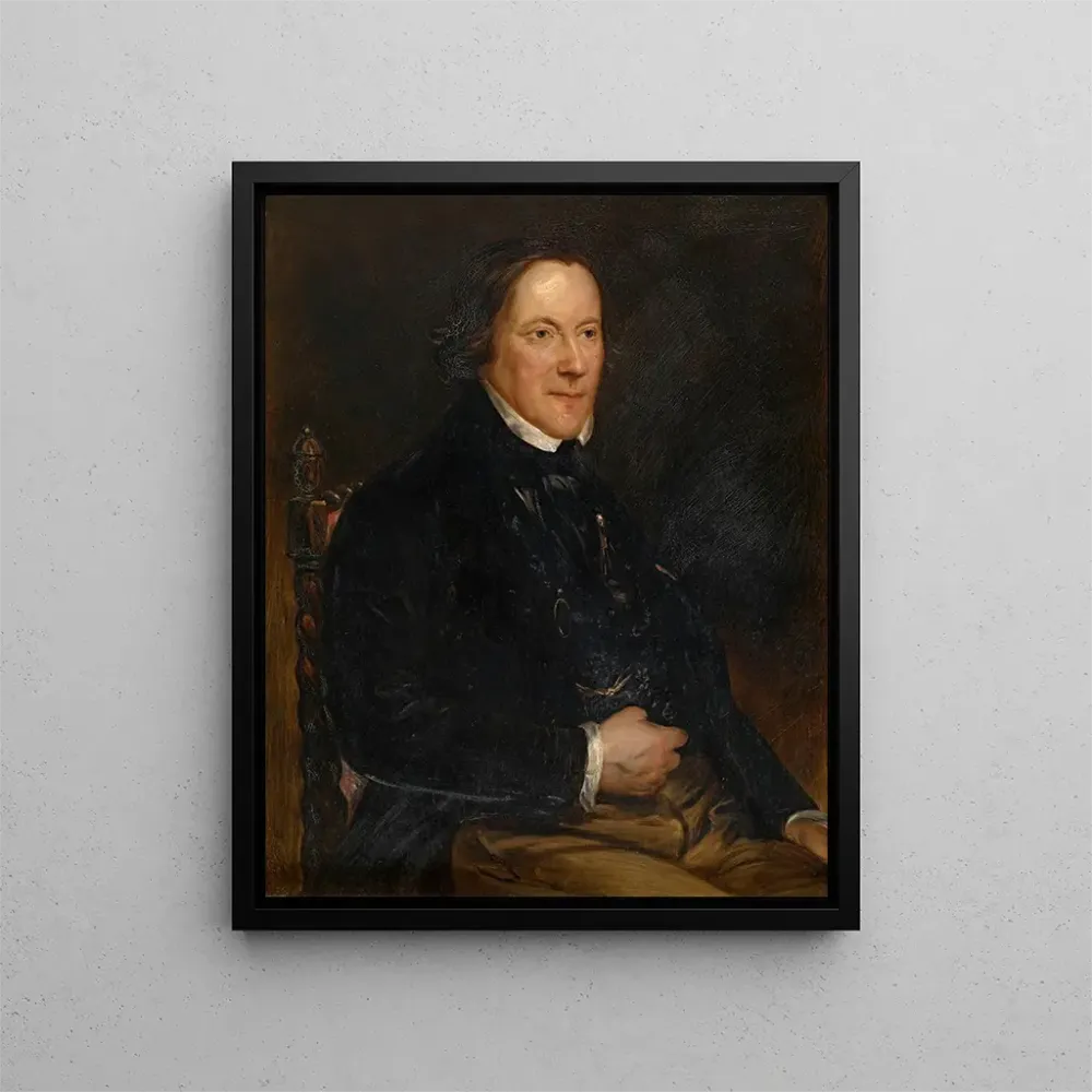 Gemälde Constant van den Nest Sekretär der Königlichen Akademie der Schönen Künste Antwerpen - Antoine Joseph Wiertz | Kun...