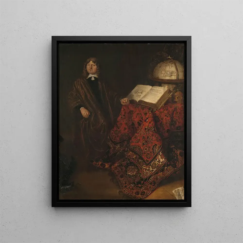 Gemälde Cornelis Jansz Meyer 1629-1701 Ingenieur hydraulique - Abraham van den Hecken | Kunstdruck