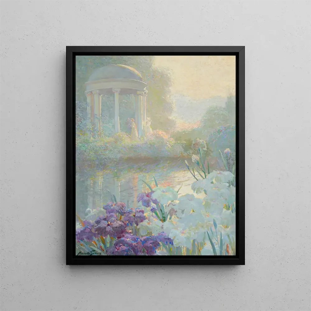 Gemälde Damen der Nähe eines Aussichtspunkts - Abbott Fuller Graves | Kunstdruck