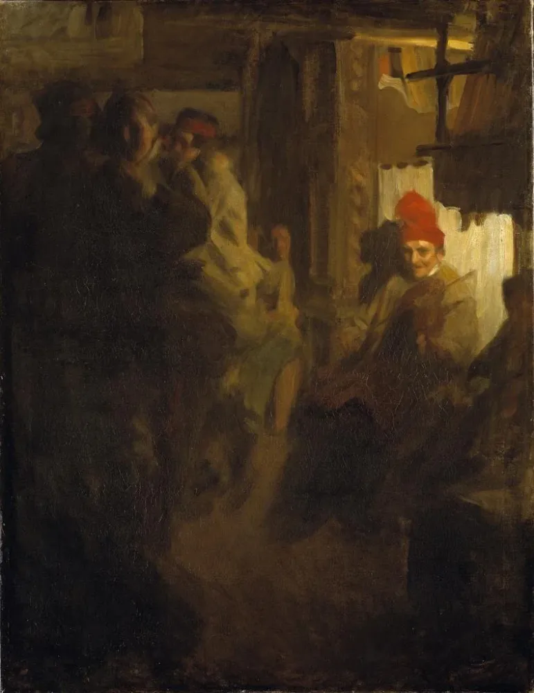 Gemälde Danser à Gopsmor - Anders Zorn | Kunstdruck