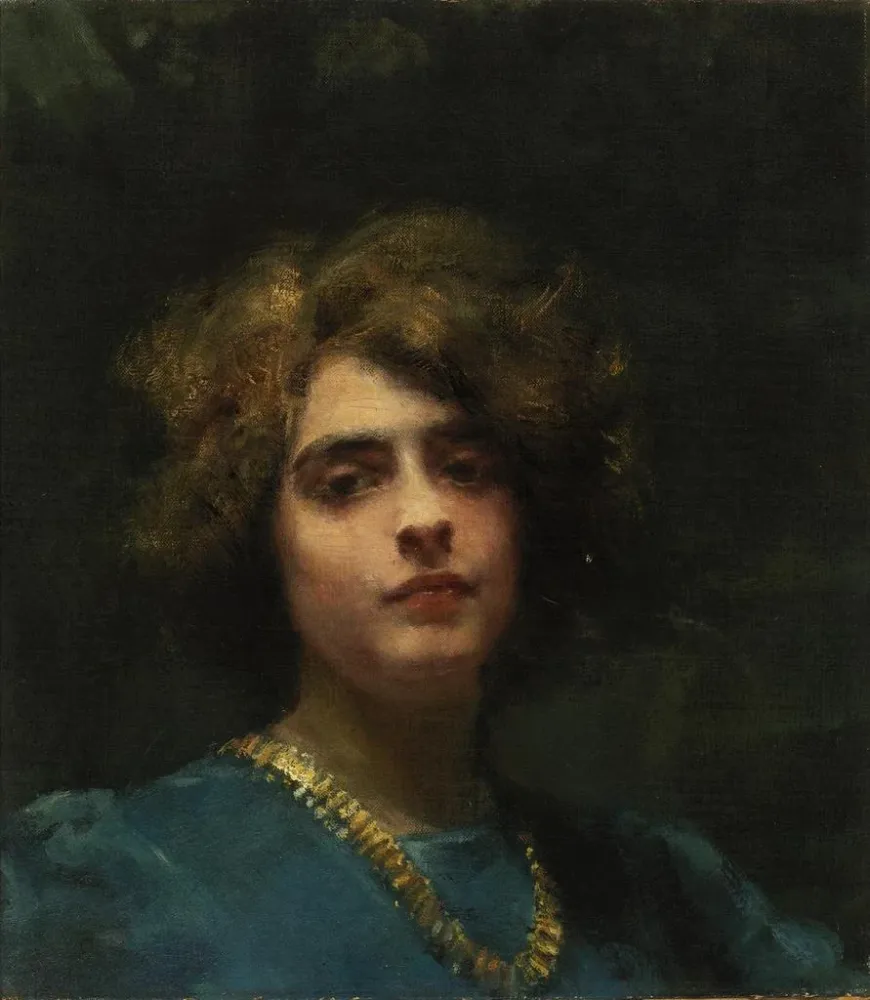 Gemälde Das Collier - Alice Pike Barney