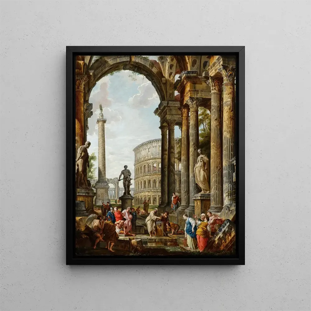 Gemälde Das Massaker des Triumvirats - Anonym | Kunstdruck