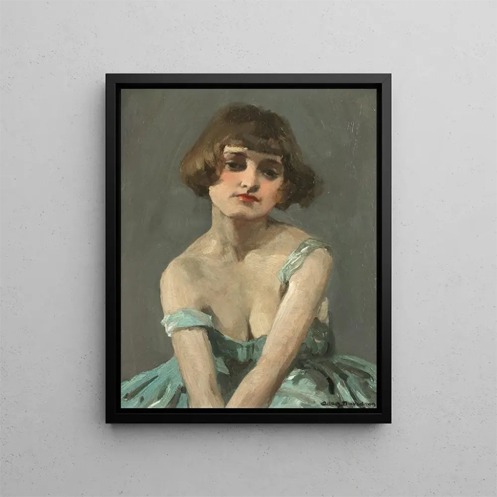 Gemälde Das Modell - Allan Douglas Davidson | Kunstdruck