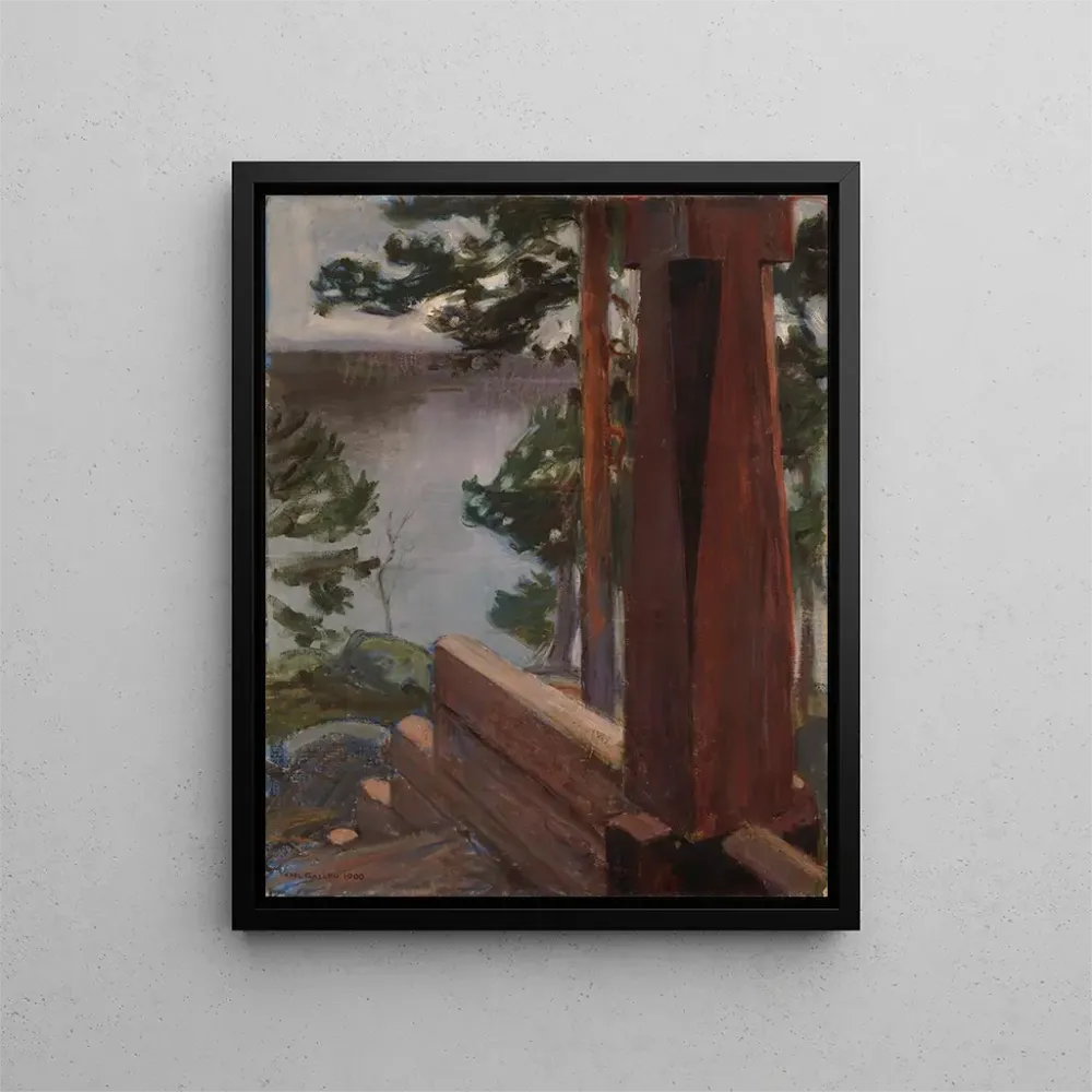 Gemälde Das Tor von Kalela - Akseli Gallen-Kallela | Kunstdruck