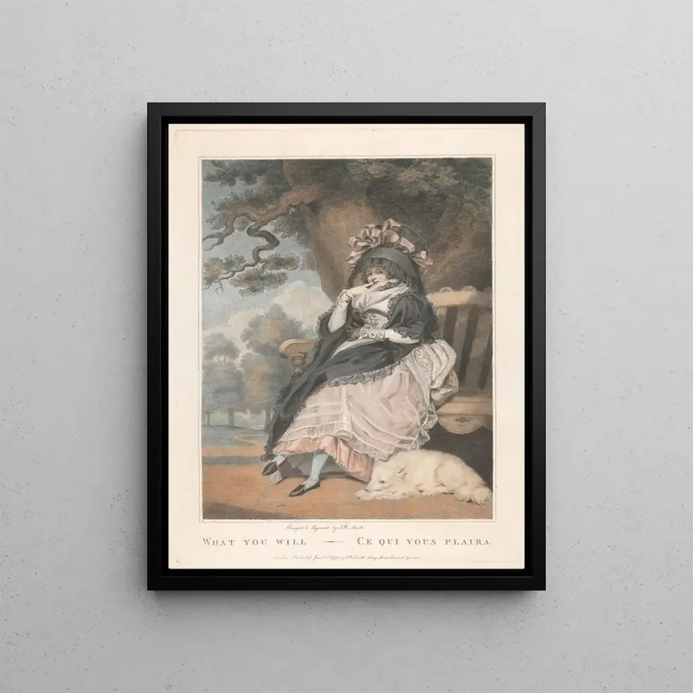 Gemälde Das, was Ihnen gefällt - John Raphael Smith | Kunstdruck