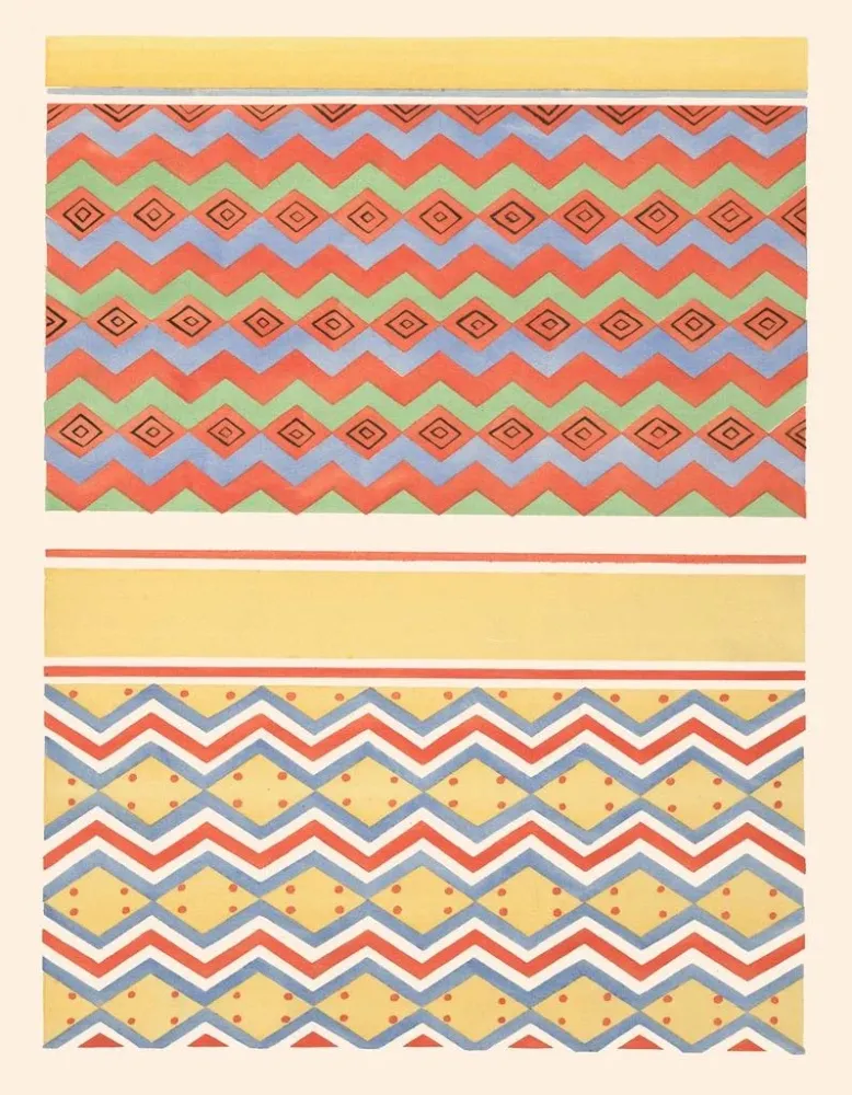 Gemälde Deckenbild des Amounzeh-Grabs - Gustave Jquier | Kunstdruck