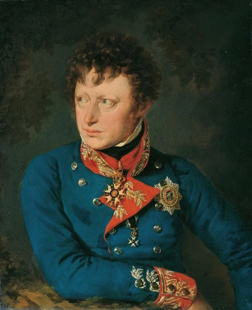 Gemälde Der bayerische Generalleutnant Clemens Freiherr von Raglovich - Barbara Krafft | Kunstdruck