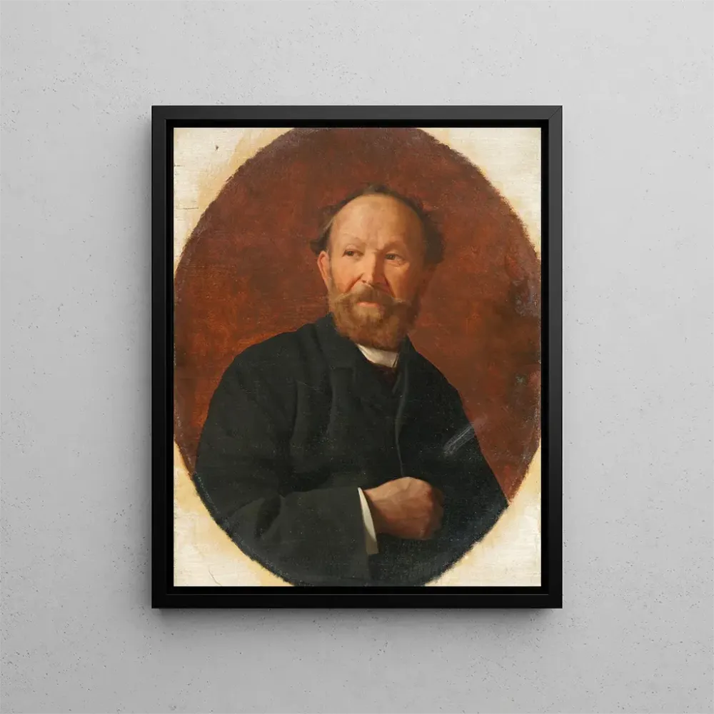 Gemälde Der Bildhauer Vincenz Pilz - Amadeus Szekulics