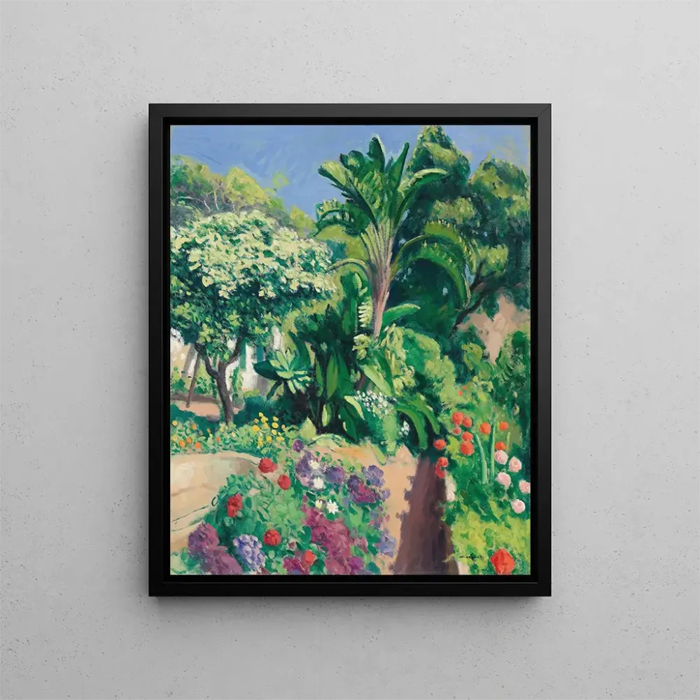 Gemälde Der blühende Garten - Albert Marquet | Kunstdruck